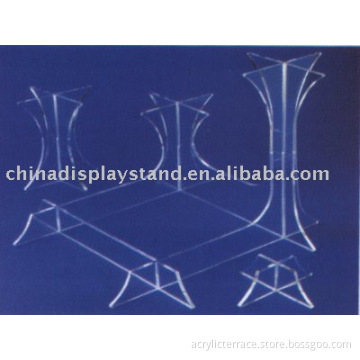 acrylic food display stand